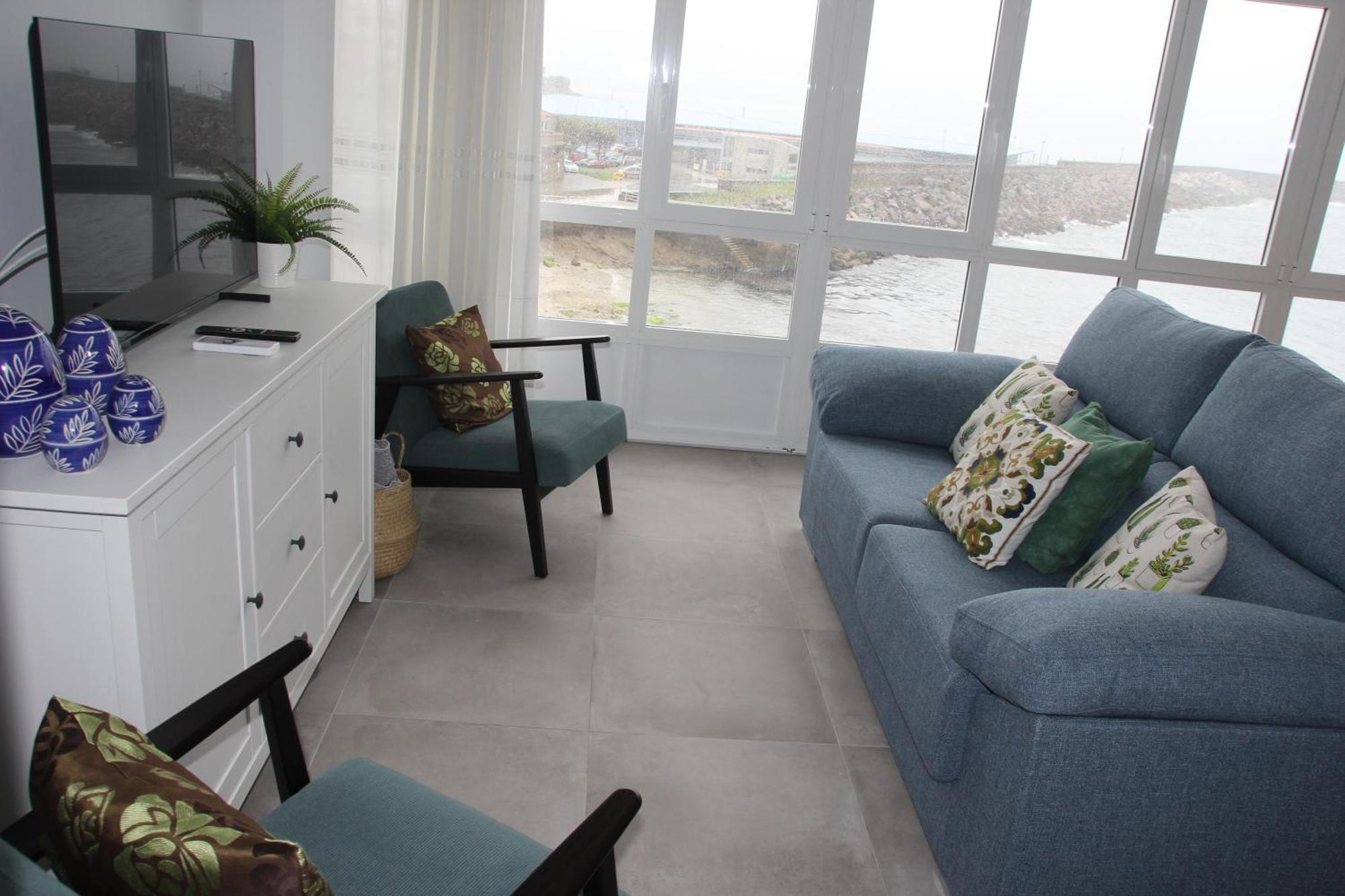 Mirador Playa Ribeira - Fisterra Appartement Buitenkant foto