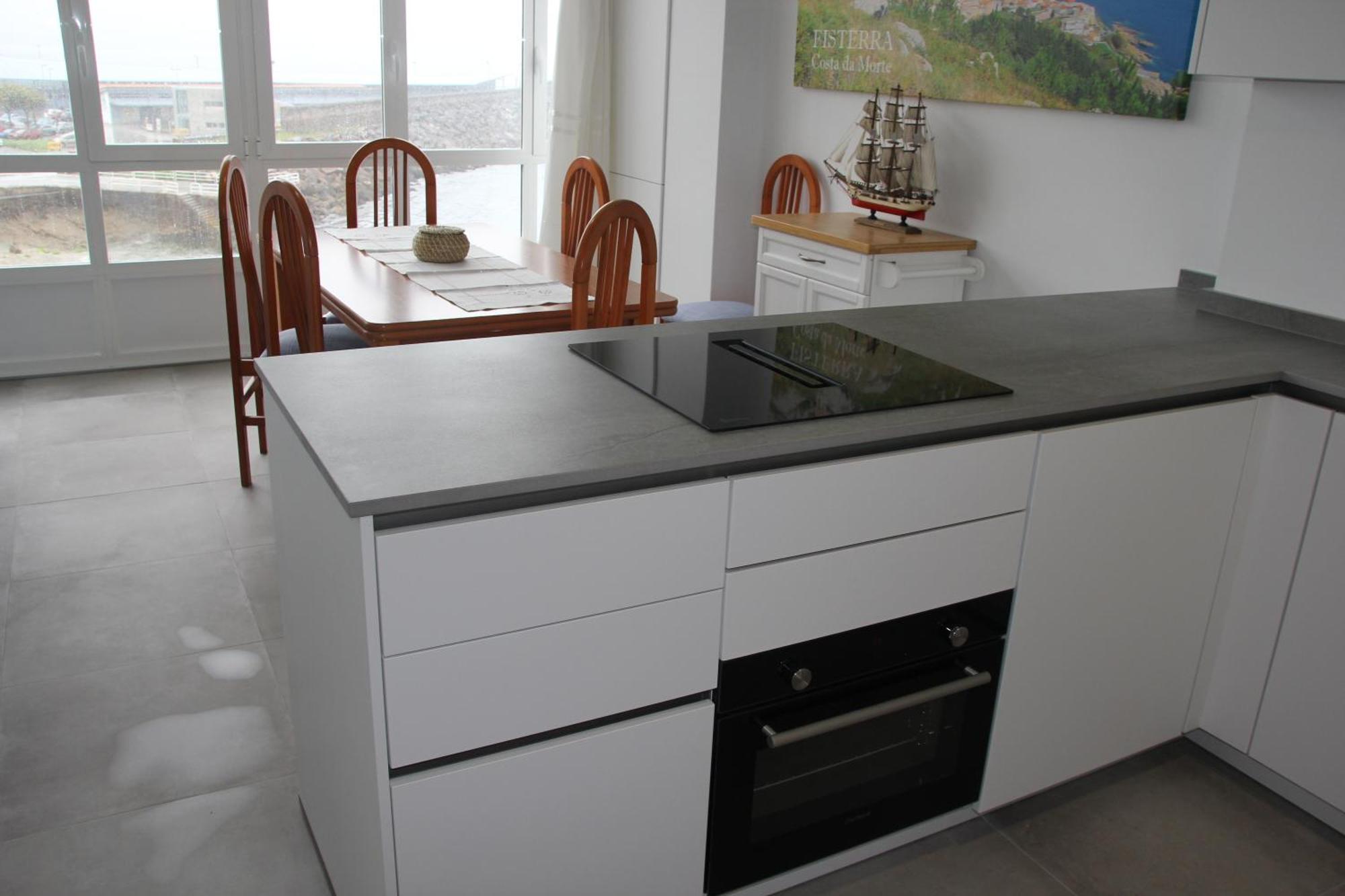 Mirador Playa Ribeira - Fisterra Appartement Buitenkant foto