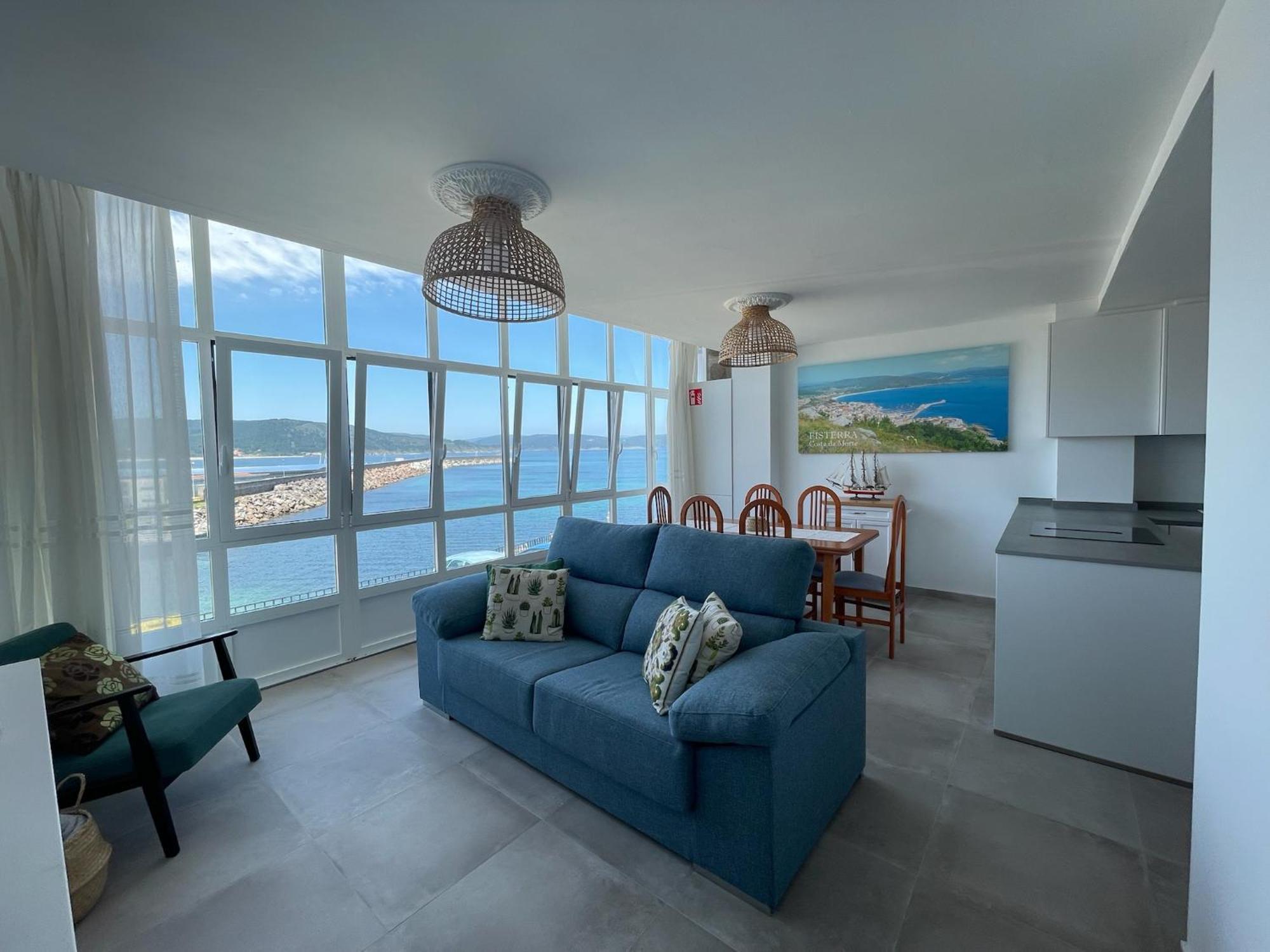 Mirador Playa Ribeira - Fisterra Appartement Buitenkant foto