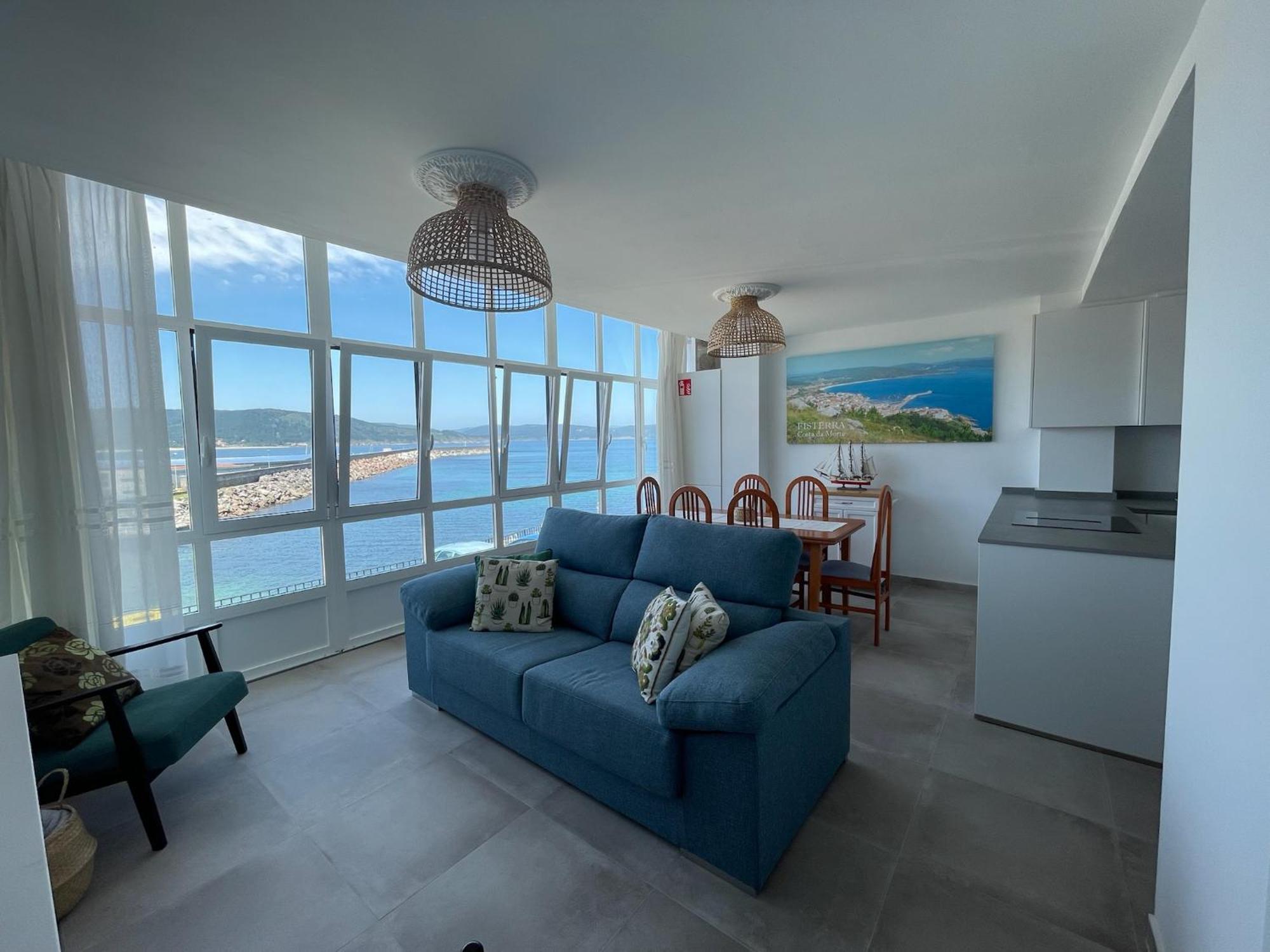 Mirador Playa Ribeira - Fisterra Appartement Buitenkant foto